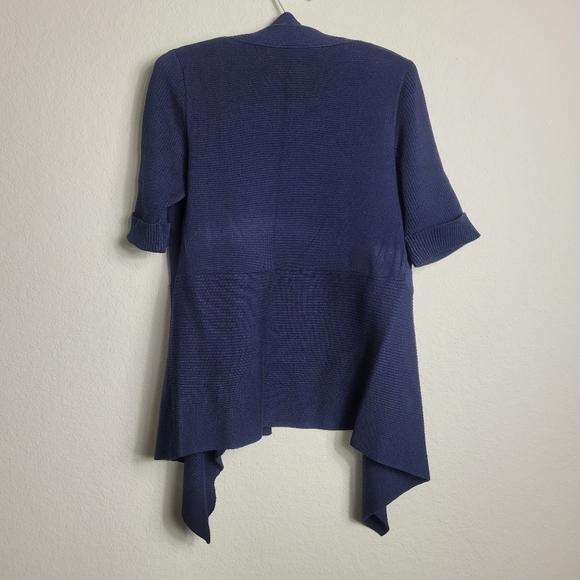 Navy Blue Cardigan - Picture 3 of 4